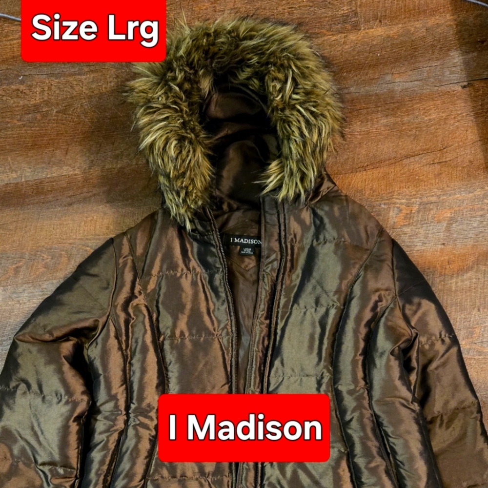 I Madison Womens Down Coat
